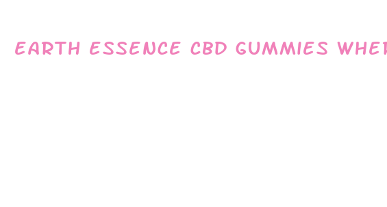 earth essence cbd gummies where to buy