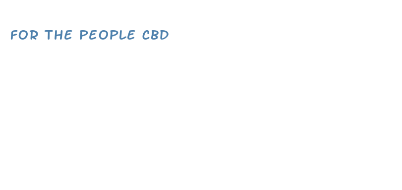 for the people cbd