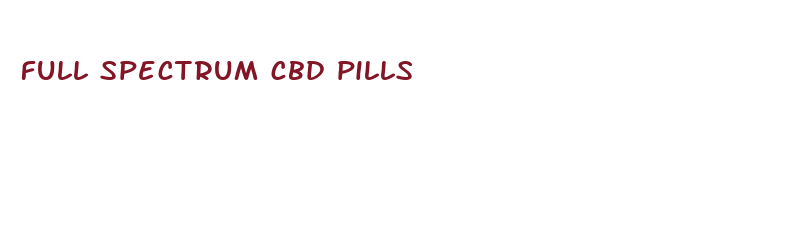 full spectrum cbd pills