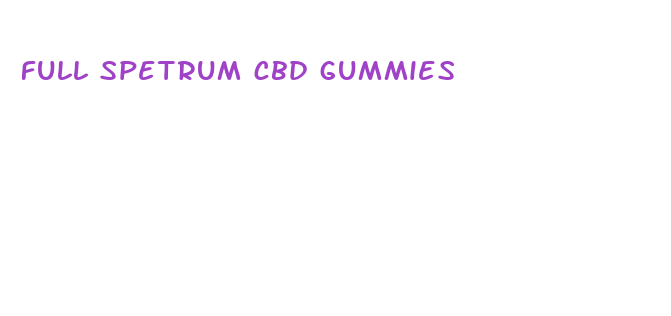 full spetrum cbd gummies