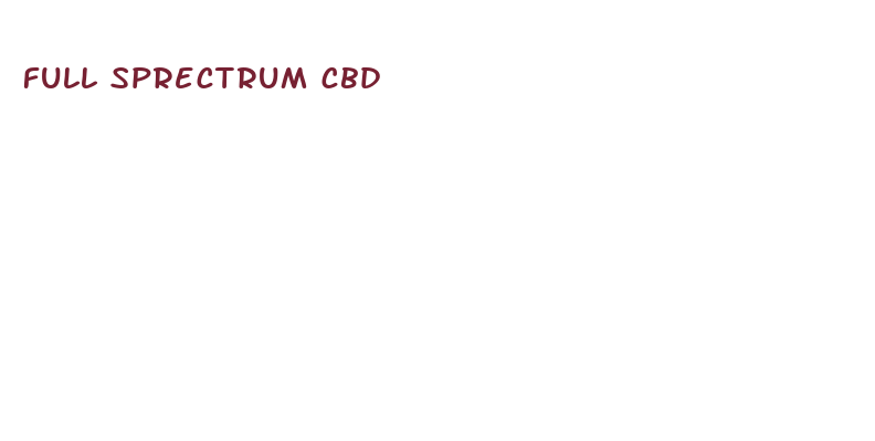 full sprectrum cbd