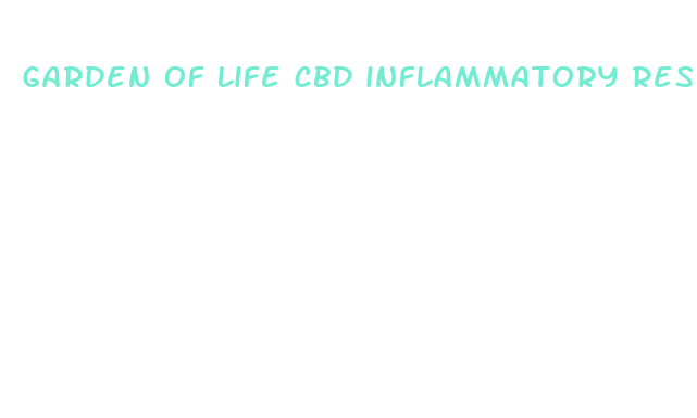 garden of life cbd inflammatory response gummies