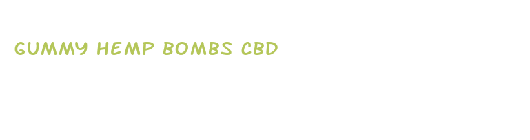 gummy hemp bombs cbd