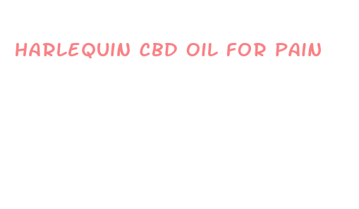 harlequin cbd oil for pain