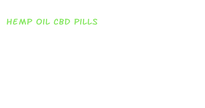 hemp oil cbd pills