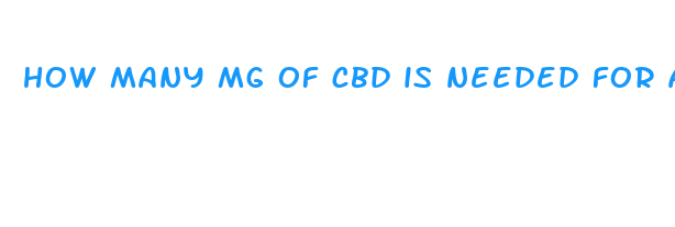 how many mg of cbd is needed for anxiety