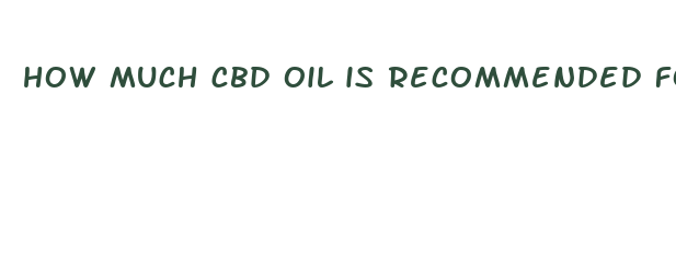 how much cbd oil is recommended for moderate pain