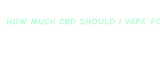 how much cbd should i vape for epilepsy