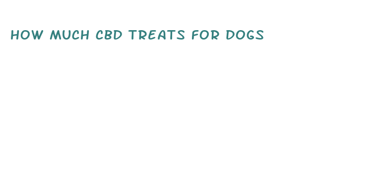 how much cbd treats for dogs