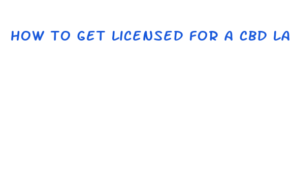 how to get licensed for a cbd lab in az