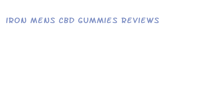 iron mens cbd gummies reviews