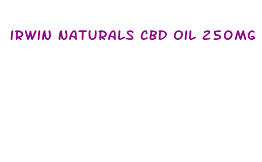 irwin naturals cbd oil 250mg reviews