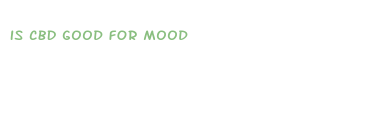 is cbd good for mood