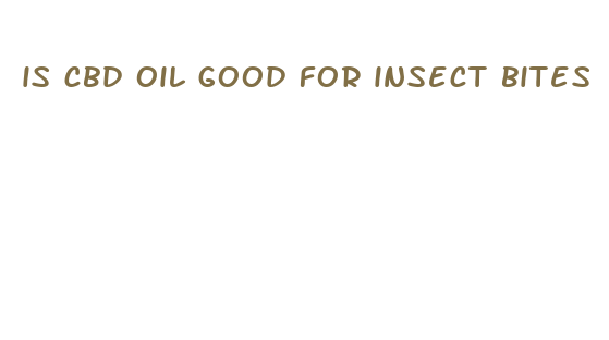 is cbd oil good for insect bites