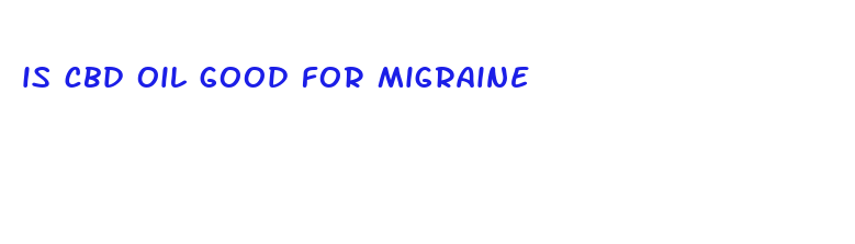 is cbd oil good for migraine