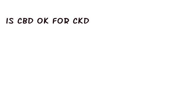 is cbd ok for ckd