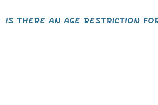 is there an age restriction for cbd