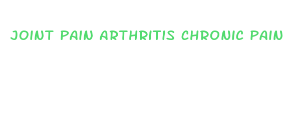 joint pain arthritis chronic pain cbd gummies for pain