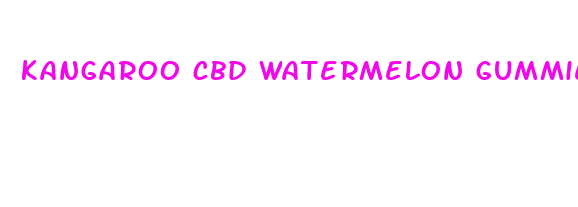 kangaroo cbd watermelon gummies ingredients