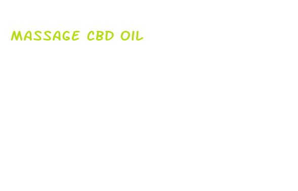 massage cbd oil