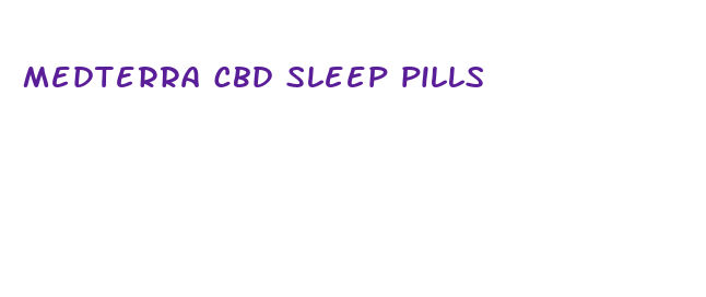 medterra cbd sleep pills