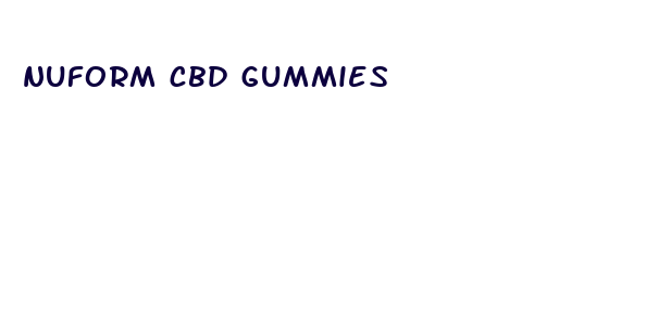 nuform cbd gummies