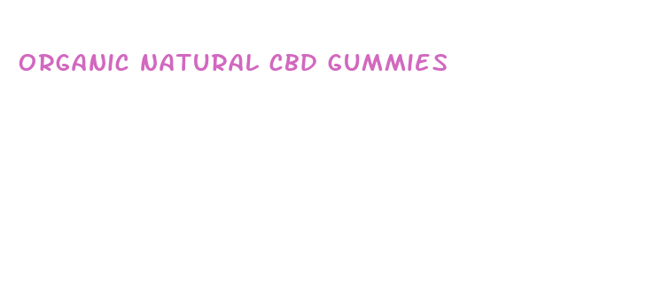 organic natural cbd gummies