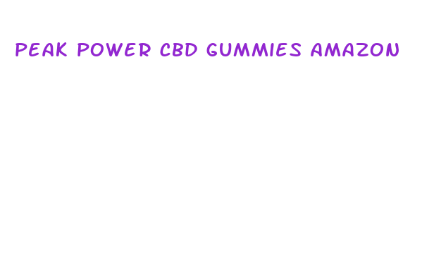 peak power cbd gummies amazon