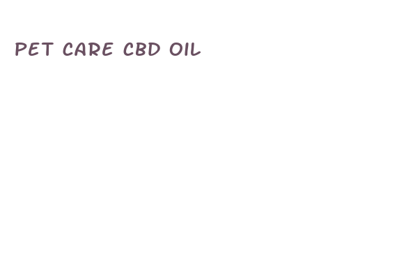 pet care cbd oil