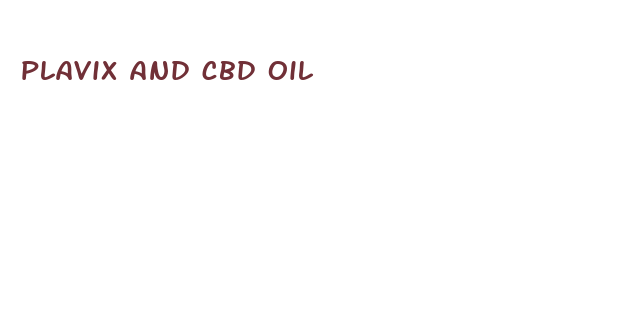 plavix and cbd oil