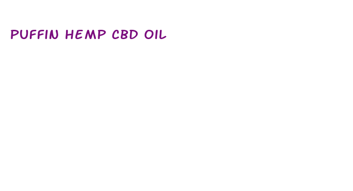 puffin hemp cbd oil