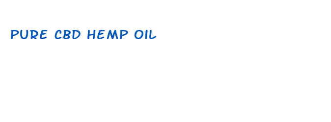 pure cbd hemp oil