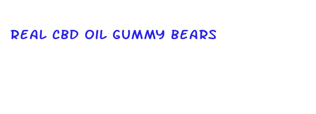 real cbd oil gummy bears