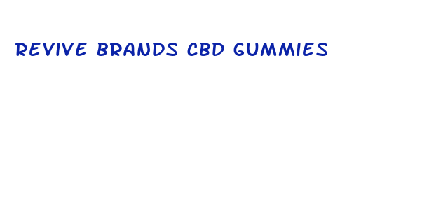 revive brands cbd gummies