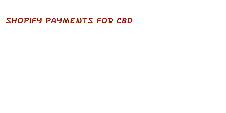 shopify payments for cbd