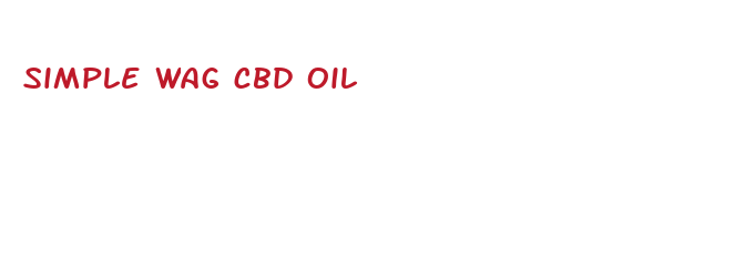 simple wag cbd oil