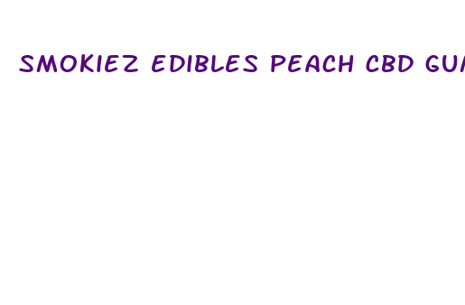 smokiez edibles peach cbd gummies