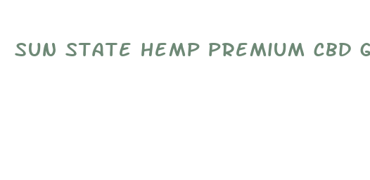 sun state hemp premium cbd gummies