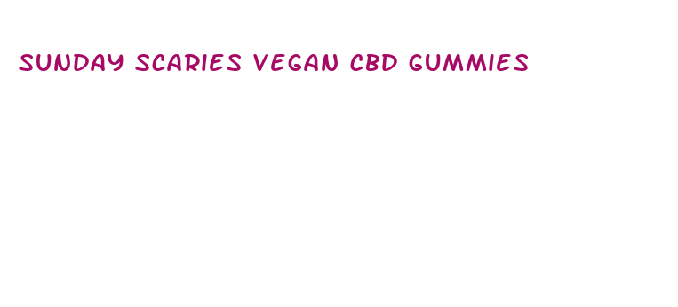 sunday scaries vegan cbd gummies