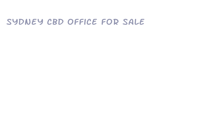 sydney cbd office for sale