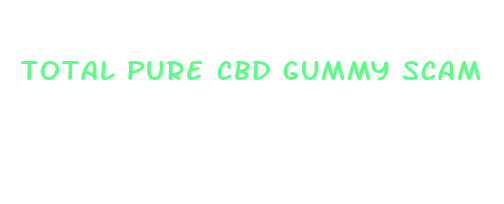 total pure cbd gummy scam