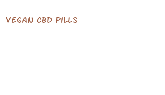 vegan cbd pills