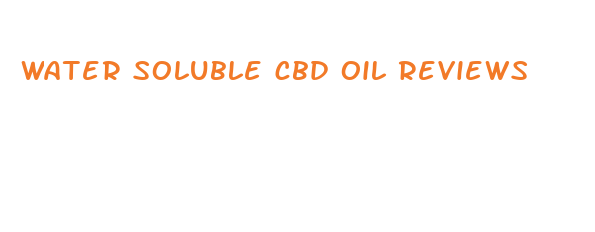 water soluble cbd oil reviews