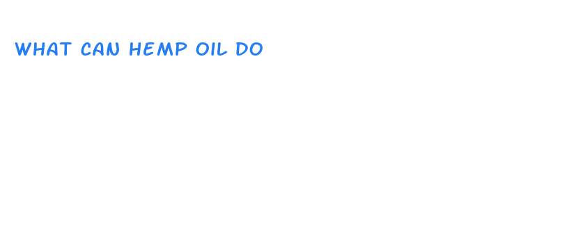 what can hemp oil do