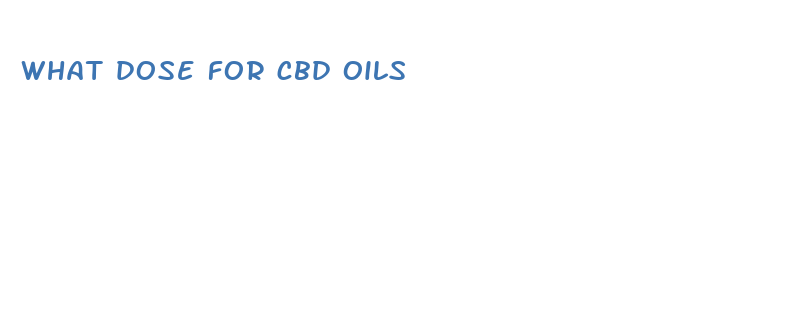 what dose for cbd oils