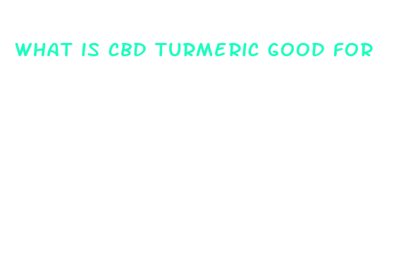 what is cbd turmeric good for