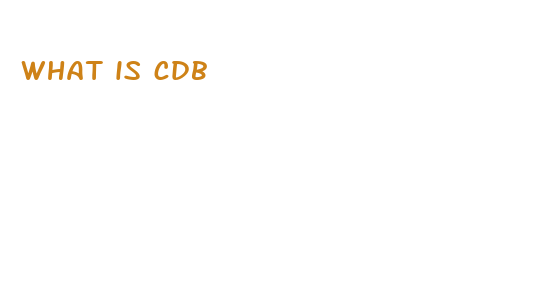 what is cdb