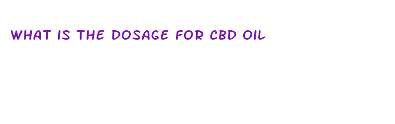 what is the dosage for cbd oil