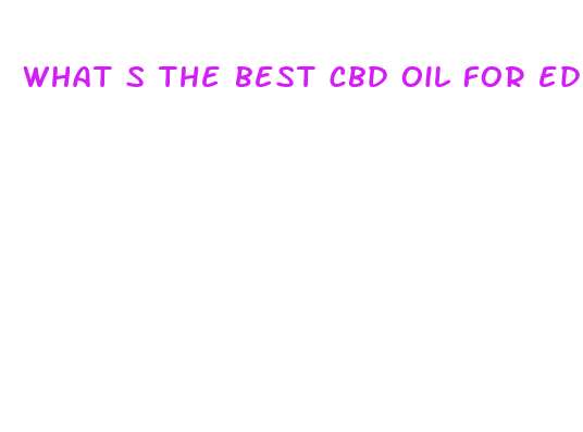 what s the best cbd oil for ed