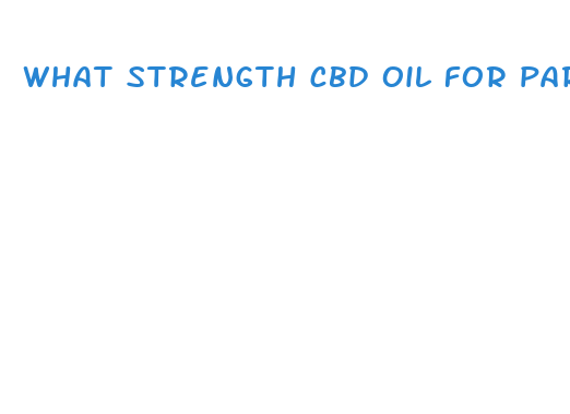 what strength cbd oil for parkinson s